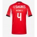 Benfica Antonio Silva #4 Hjemmedrakt 2025-26 Korte ermer